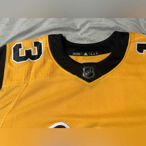 Brandon tanev signed pittsburgh penguins third jersey size 52 with cert of auth - Picture 2 of 6